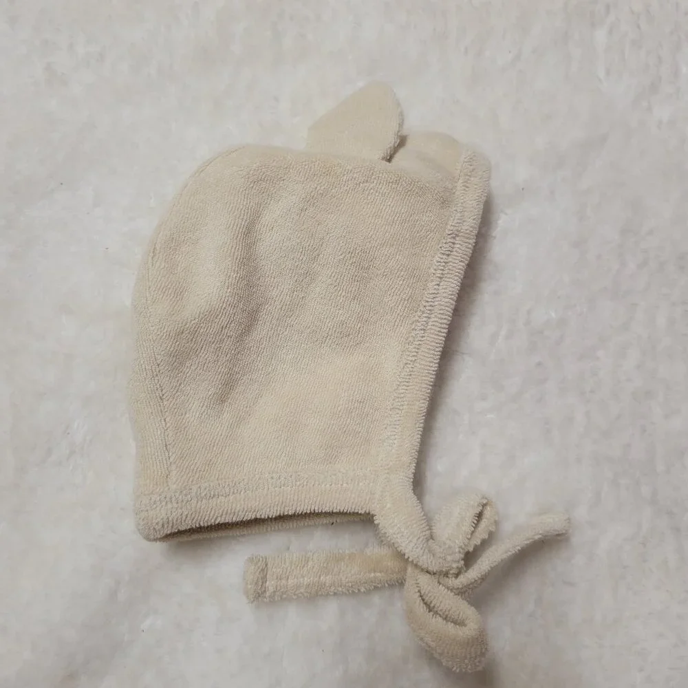 Kate Quinn Terry Cloth Bear Hat